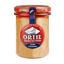 Bonito del Norte Ortiz en Salsa Catalana (Tarro RO – 260) 220g.