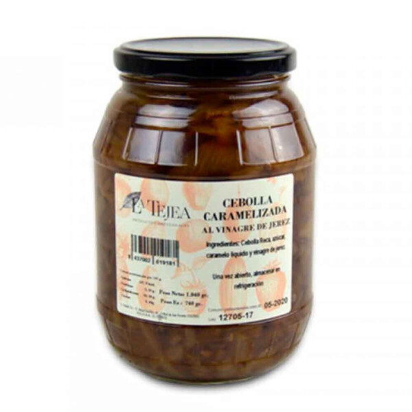 Cebolla Caramelizada al vinagre de Jerez  "La Tejea" 1Kg.