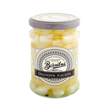 Cebollas Nacaradas Bornibus 260g: Delicadeza culinaria en cada bocado