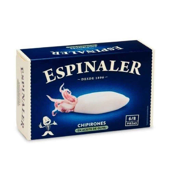 Chipirones Espinaler en Aceite de Oliva 6/8 piezas