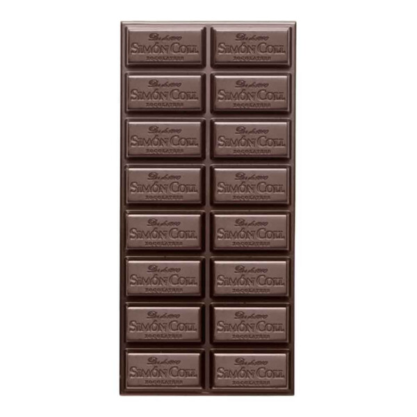 Cioccolato al 60% di cacao con latte 85g Simón Coll (1)