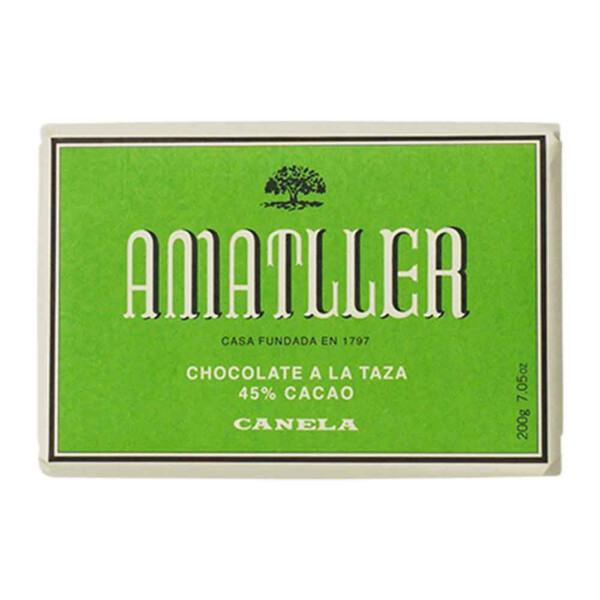 Chocolate a La Taza 45% Cacao "Canela" 200gr. (2)