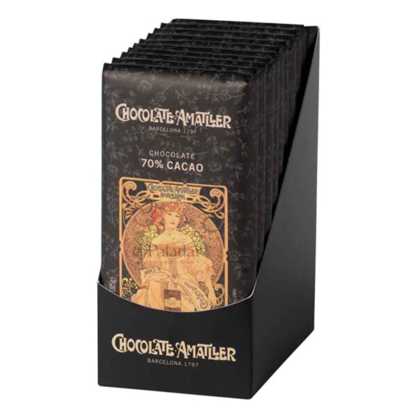 Chocolate Amatller 70% Cacao 85gr. (1)