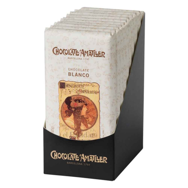 Chocolate Blanco Amatller 85g. (1)