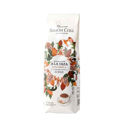 Chocolate a la Taza en Polvo Intenso Simón Coll 180g | Delicioso y cremoso