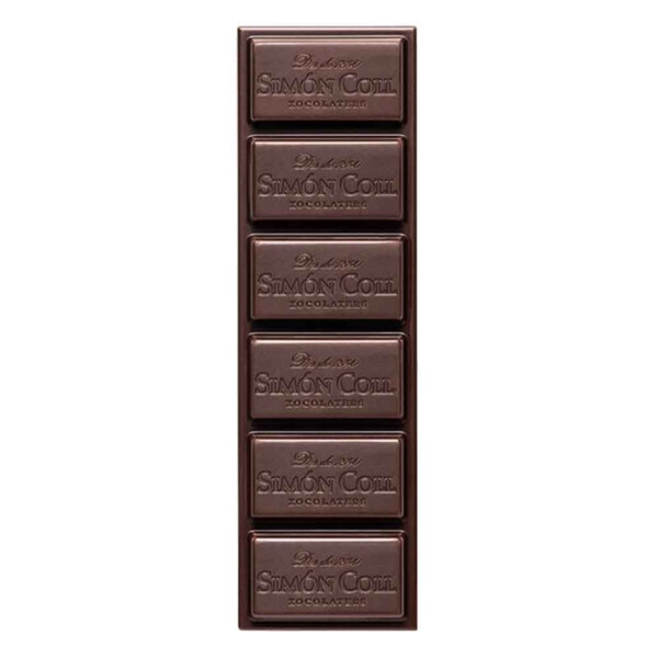 Chocolatina 54% Cacao Sin Azúcares Añadidos De Chocolates Simón Coll (25G) (1)