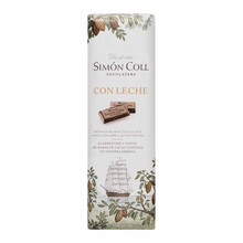 Mini tableta de Chocolate con leche de Simón Coll 25g.