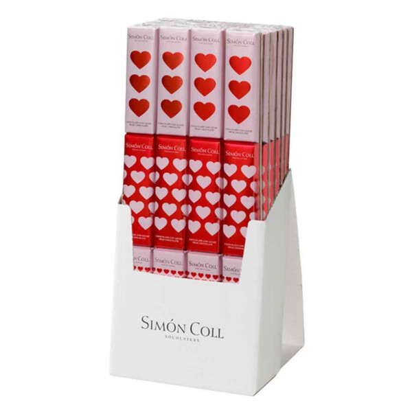Chocolatina Corazones de Chocolates Simón Coll (3x18g) (1)