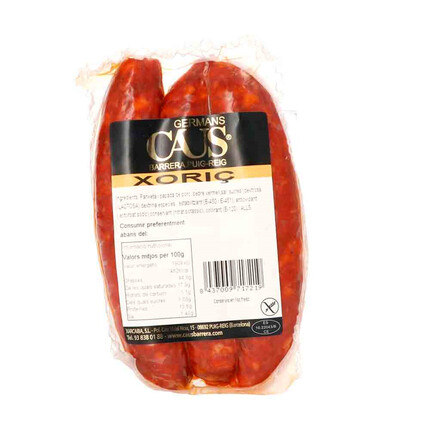 Chorizo Pack 3 unidades Germans Caus 250g | Embutido Tradicional de Alta Calidad