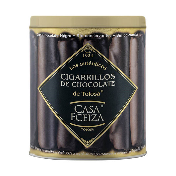 Cigarrillos de Chocolate de Tolosa Casa Eceiza 200g.
