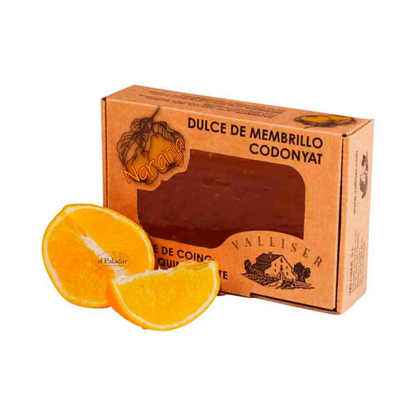 Dulce de Membrillo con Naranja de Valliser 350g.