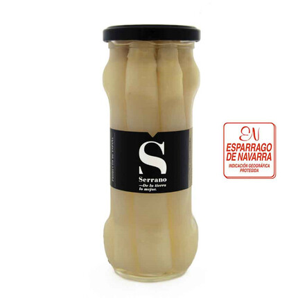 Espárrago de Navarra Conservas Serrano 530 g – D.O. Navarra