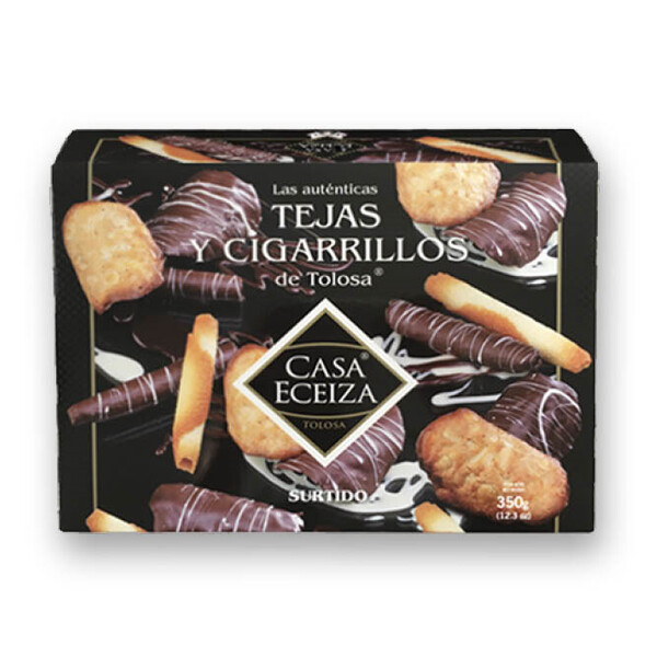 Tejas y Cigarrillos de Tolosa de Casa Eceiza 350g.