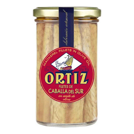 Filete de Caballa Ortiz 270 g Ro‑277 en Aceite