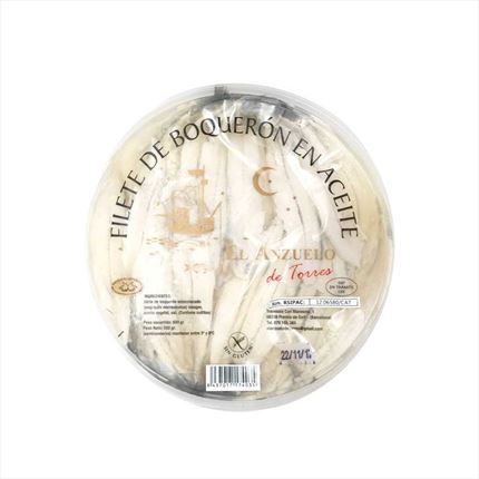 Filetes de Boquerón en Aceite de El Anzuelo de Torres: Delicatessen del mar en cada bocado