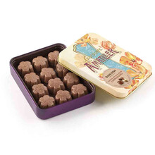 Bombones Flores Cappuccino Chocolate Amatller Lata 72g.