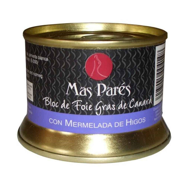 Foie Gras de Pato con Higos "Mas Parés" 130gr.