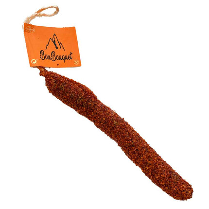 Fuet Pimienta Roja BonBouquet 150g: Deliciosa combinación de sabores en un fuet gourmet