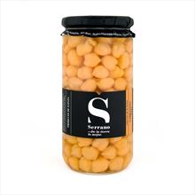 Garbanzos al Natural de Primera Conservas Serrano / Cristal 1Kg.