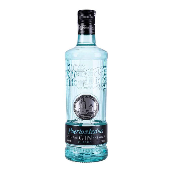 Ginebra Gin Puerto de Indias Classic Azul 70cl.