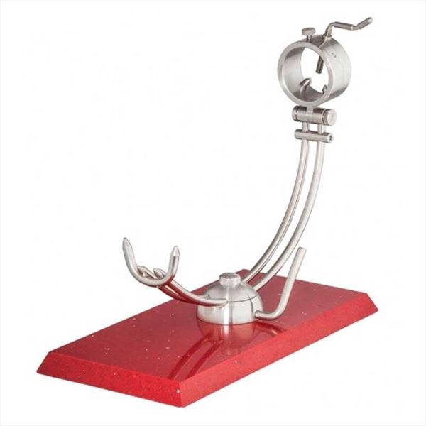JAMONERO AFINOX PECTUS CON BASE DE SILESTONE ROJO ESTELAR