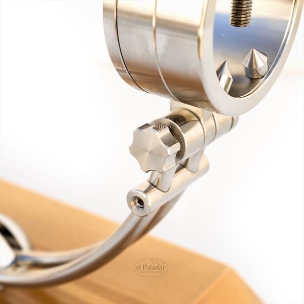 Jamonero Afinox Primus con base de madera de fresno (9)
