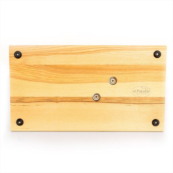 Jamonero Afinox Primus con base de madera de fresno (10)