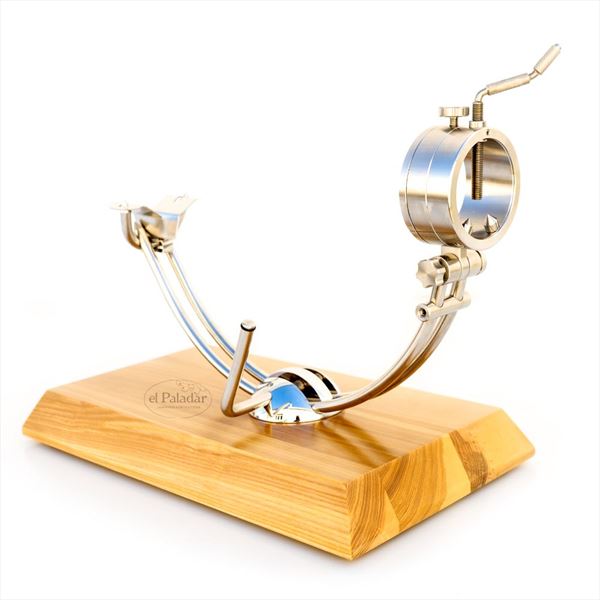 Jamonero Afinox Primus con base de madera de fresno