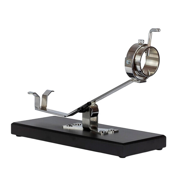Jamonero Bello Aneto – DM lacado con sistema giratorio y basculante (500×200×340 mm) color negro