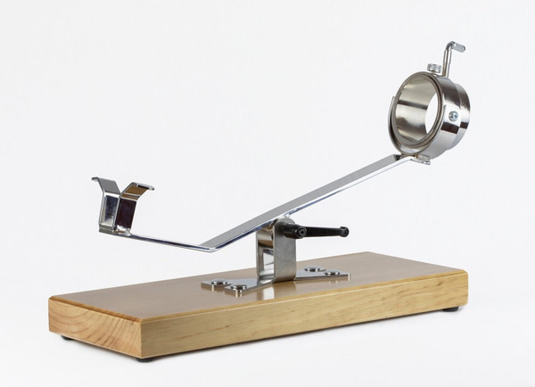 Supporto Prosciutto Bello Aneto Noce – MDF laccato con sistema girevole e inclinabile (500×200×340 mm) (1)