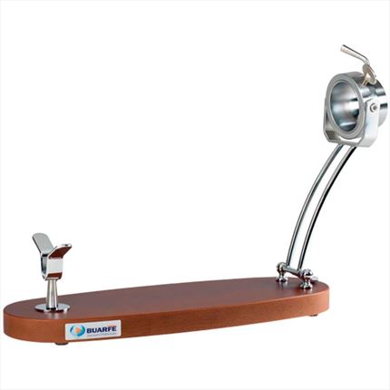 Jamonero Buarfe Jabugo Plegable Haya Lacado Nogal G-Premium  ✅ Jamoneros Plegables Online Buarfe
