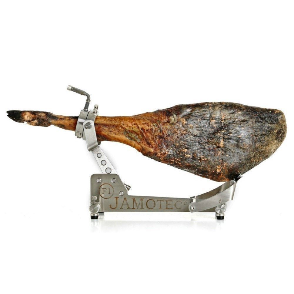 Jamonero Jamotec F1 Giratorio de Acero Inoxidable: Elegancia y  funcionalidad en un soporte de calidad