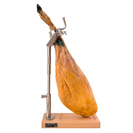 Jamonero Suizo Giratorio 360, Modelo profesional negro o blanco, JAMON-PATANEGRA