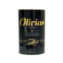 Lata de Aceitunas Verdes Mediterránea con Hueso Olivia 2,5kg.