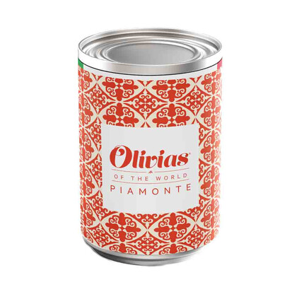 Lata Aceituna Gordal con aroma a trufa "Piamonte" y AOVE: Exquisitas aceitunas con el toque especial de la trufa