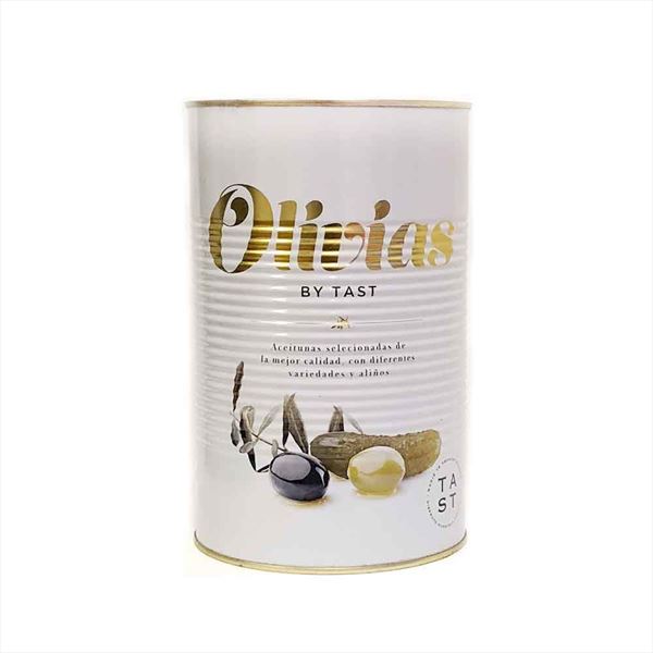 Lata Aceituna Cocktail de Olivias by Tast 2,5kg.