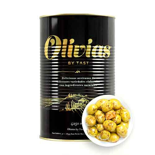 Lata de Aceitunas Original Mediterránea de Olivias bt Tast 4,25 kg.