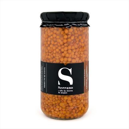 Lentejas Pardina Natural de Conservas Serrano: Calidad y Sabor en Cada Cucharada