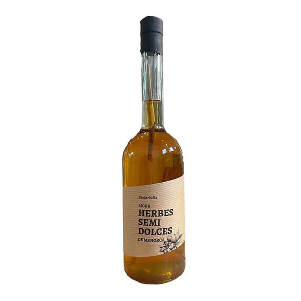 Licor Herbes Semi de Biniarbolla Mini 10cl.