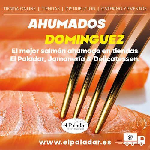 Lomo de Salmón Ahumado Precortado de Ahumados Dominguez 100gr. (2)