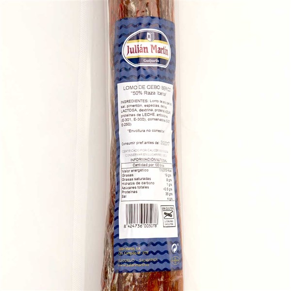 LOMO DE CEBO 50% IBÉRICO JULIÁN MARTÍN (1)