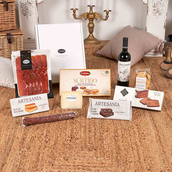 Lotto Aziendale 045-25 — vino, salumi iberici, formaggio & dolci