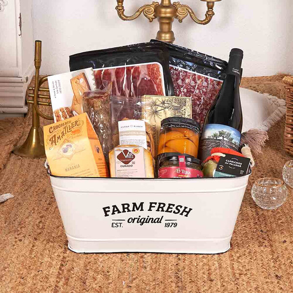 Gourmet Lot 375-25 — garnacha wine, ibérico meats, cheese & sweets