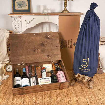 Lote Gour 500-25 | Paleta 5 Jotas, vinos, gin & gourmet