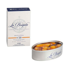 Mejillones Fritos en Escabeche Conservas La Brújula (4/6 Piezas)