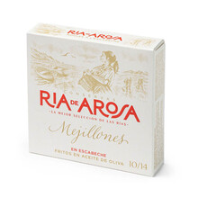 Mejillones en Escabeche Ortiz 10‑14 uds – Ría de Arosa 115 g