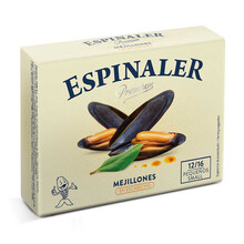 Mejillones en Escabeche Premium Espinaler 12/16