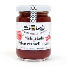 Mermelada De Pimientos Rojos Picantes Mel I Untis 200Gr.