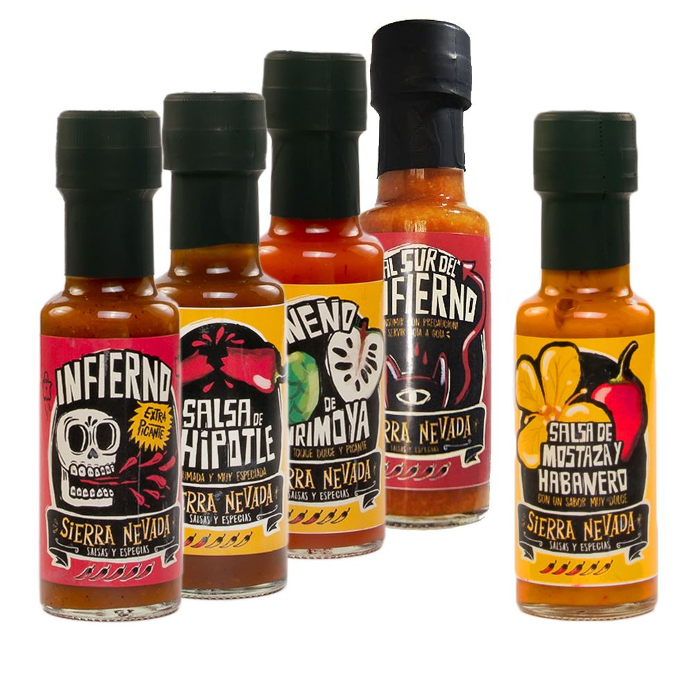 Comprar Pack Salsas Picantes Las Salsas mas Picantes Extra Picante