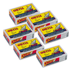 Pack Huevas de Merluza en Aceite de Oliva Ortiz x6